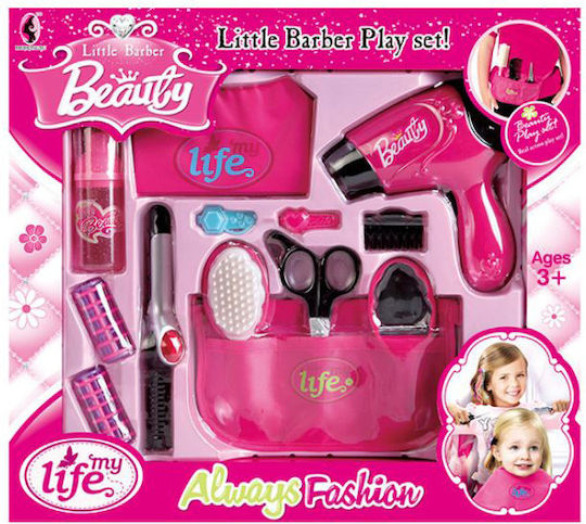Perfectoys Schönheits- & Friseurset mit Haartrockner Friseurspiel