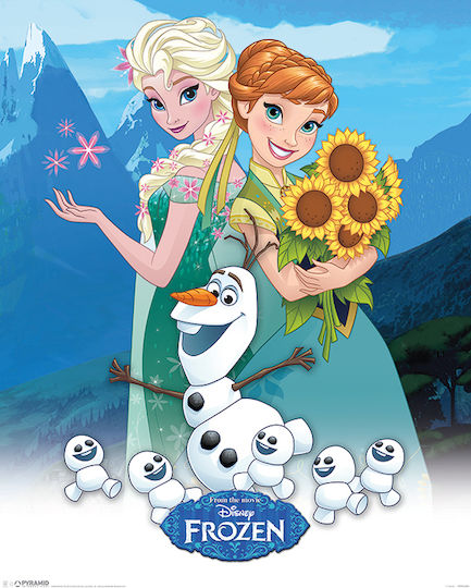 Pyramid International Kids Poster Frozen Fever 50x40cm