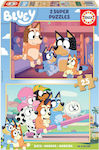 Ξύλινο Παιδικό Puzzle Bluey 50pcs για 3+ Ετών Educa