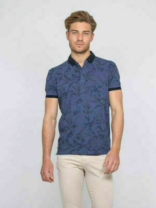 RITCHIE POLO FLORAL BLUE
