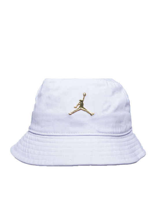 Jordan Kinderhut Bucket Metal Jumpman Weiß