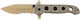 Columbia River Knives Special Forces Drop Point Veff Serrations Knife Beige