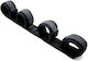 Fetish Addict Spreader Bar With Rigid Bar & Soft Cuffs Curele de Imobilizare în Culoare Negru