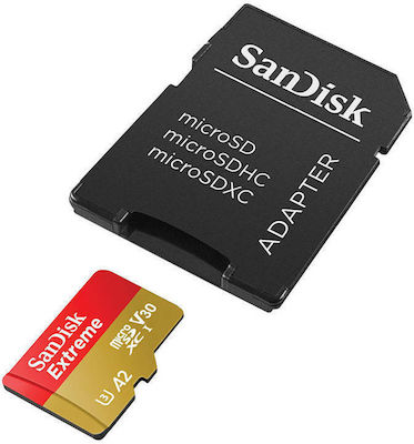 Sandisk Extreme microSDXC 512GB U3 V30 A2 UHS-I mit Adapter