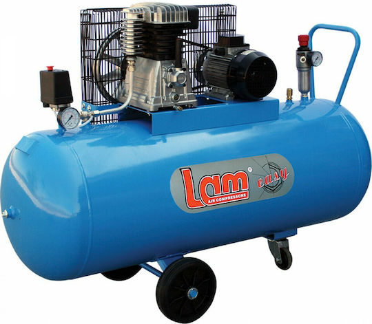 Lam Τριφασικό Κομπρεσέρ Αέρος με Ισχύ 3hp και Αεροφυλάκιο 200lt