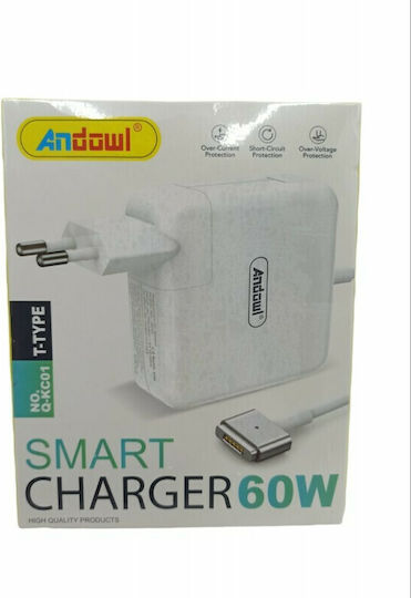 Andowl Laptop-Ladegerät 60W für Apfel