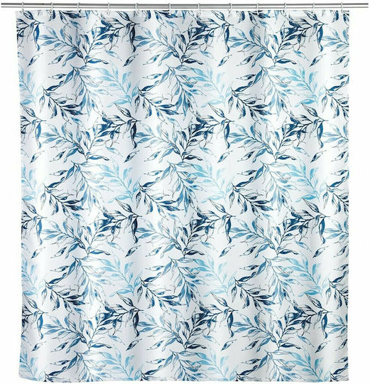 Wenko Catala Duschvorhang 180x200cm Hellblau