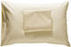 SB Home Bettlaken für Einzelbett 170x265cm. Delos Ecru