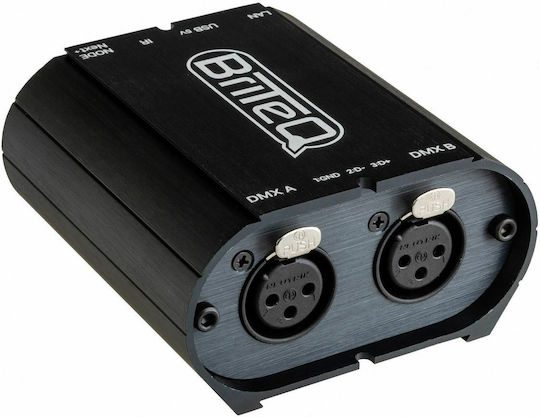 Briteq LD-NET16-E Интерфейс Светлинна Конзола с 1024 Канала / 2 XLR Входа и USB (за Компютър) / Ethernet