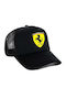 Ferrari Men's Trucker Cap Black