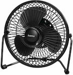 HAMA Metal Ανεμιστηράκι USB USB Table Fan 20 cm Black