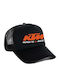 Ktm Jockey mit Netz Schwarz