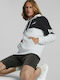 Power Colorblock Sweatshirt mit Kapuze White / Black