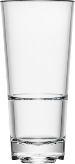Melo Ποτήρι Πισίνας 410ml για φρέντο εσπρέσο από PC Πλαστικό 6τμχ