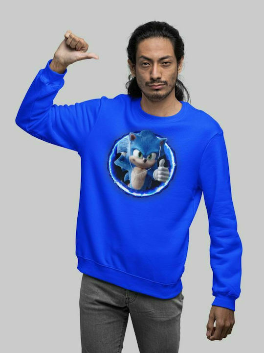 Sonic sweatshirt - ROYAL BLUE