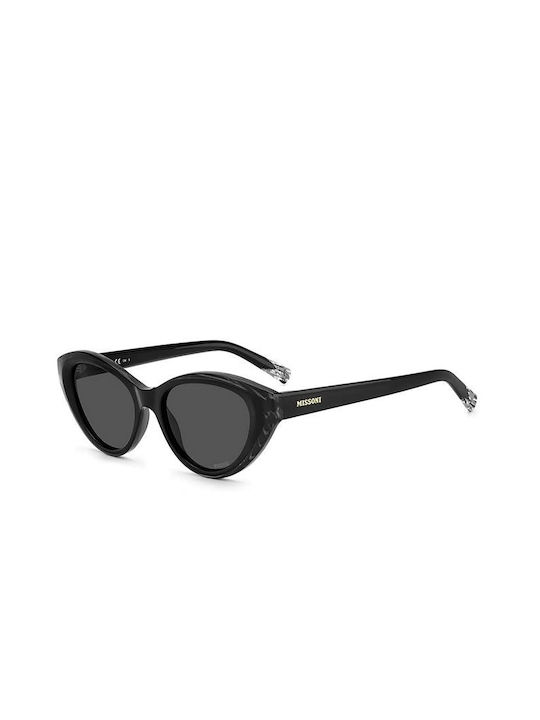 Missoni Women's Sunglasses with Black Plastic Frame and Black Lens MIS 0086/S 33Z/IR