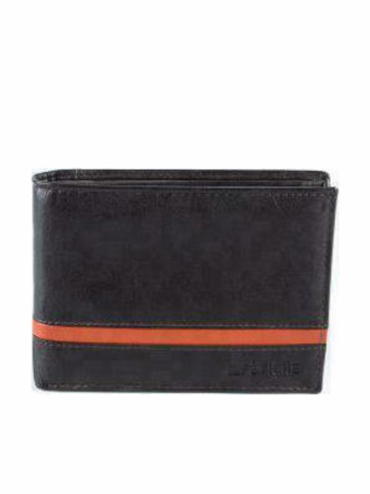 Fetiche Leather Δερμάτινο Ανδρικό Πορτοφόλι Μαύ...