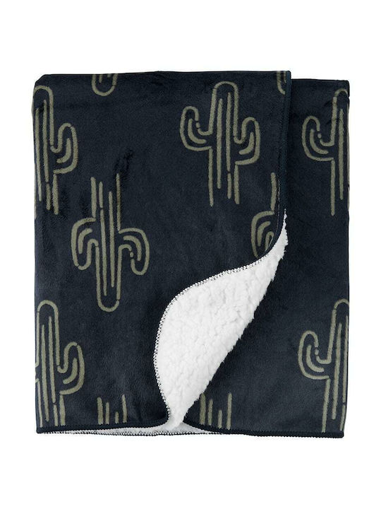 Carter's Blanket Nursery Swaddling Blankets Cactus Black 76x102cm