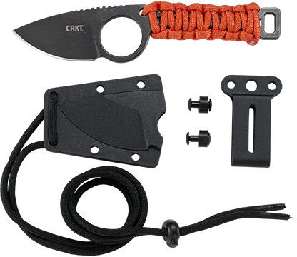 Columbia River Knives Tailbone Μαχαίρι Μαύρο σε Θήκη