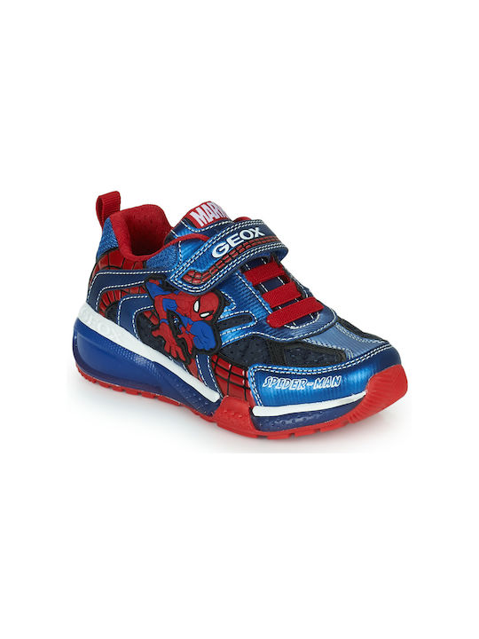 Geox Παιδικά Sneakers Ανατομικά Navy Μπλε