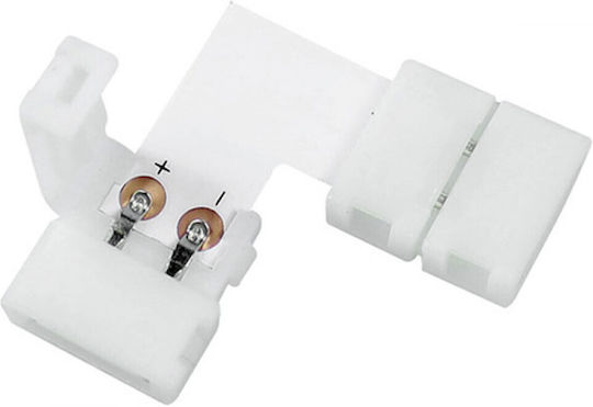 Optonica Γωνιακό Connector για Ταινίες LED 6619