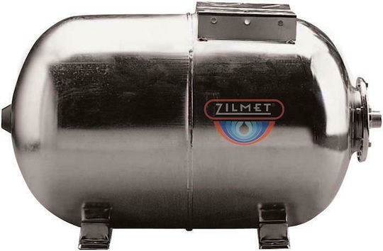 Zilmet ULTRA-INOX-PRO 100 H Δοχείο Πιεστικού Οριζόντιο Ανοξείδωτο