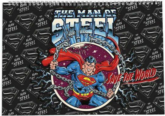 Graffiti Μπλοκ Ζωγραφικής Superman C4 22.9x32.4cm 40 Φύλλα