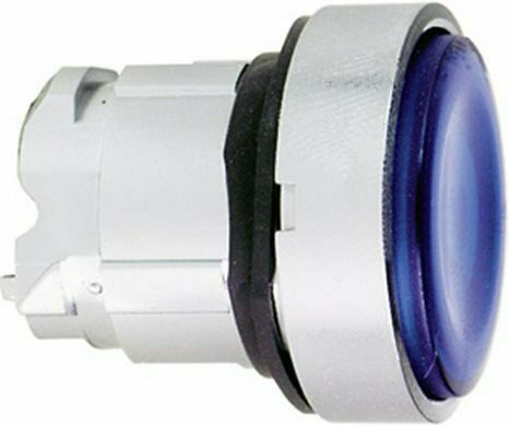 Schneider Electric Industrial Push Button Blue ZB4BW363
