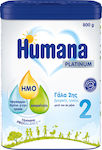 Humana Formula de lapte Platinum 2 pentru 6m+ 800gr