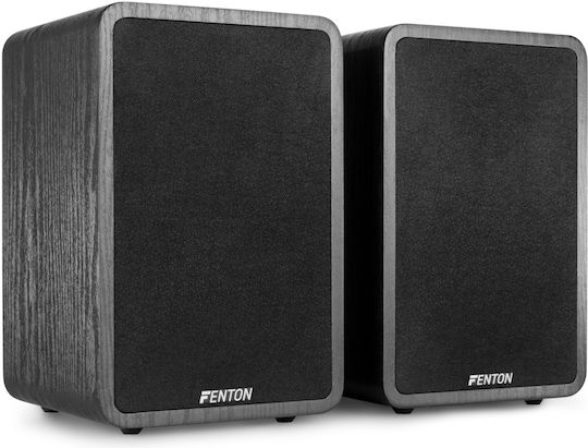 Fenton SHFB65B SOHIF842 Двойка Hi-Fi Говорители Bookself 2 Брой шофьори Ш20xД20xВ31см. Черен