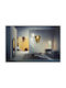 Slamp Aria Μ Pendant Light Gold with Socket E27 90cm