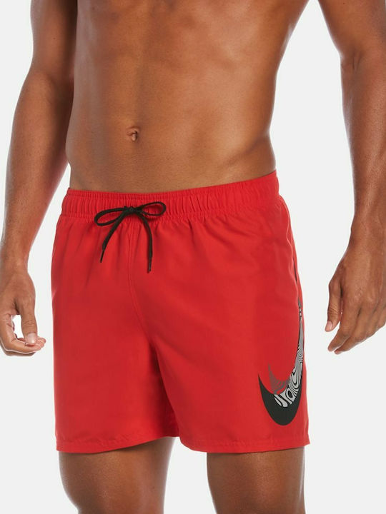 Nike Bărbați Înot Șorturi Roșu