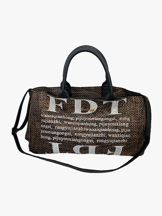Bartuggi Fabric Beach Bag Brown