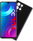 Volte-Tel Umschlag Rückseite Silikon Schwarz (TCL 30/30)