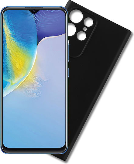 Volte-Tel Задна корица Силикон Черен (Vivo Y01)