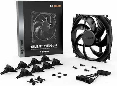 Be Quiet Silent Wings 4 Case Fan 140mm με Σύνδεση 3-Pin