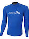 Aropec UPF 50+ Men Long Sleeve Sun Protection Shirt Blue