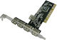 Κάρτα PCI σε 4 θύρες USB 2.0