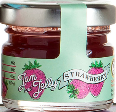 Food Surfing Jam Strawberry Jam and Jelly Sugar Free 30gr
