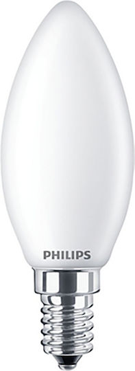 Philips LED Bulb 4.3W 97mm for Socket E14 Natural White 470lm