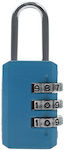 Padlock Lengthened Combination Blue 1pcs