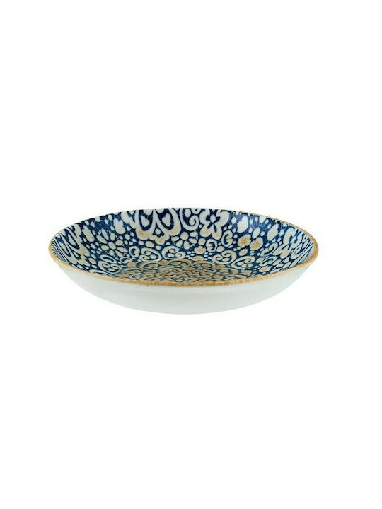 Bonna Alambra Gourmet Porcelain Salad Bowl Multicolour 25x25cm