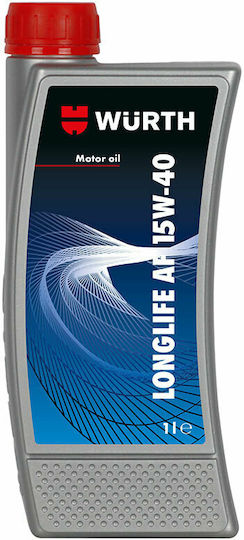 Wurth Longlife AF Συνθετικό Λάδι Αυτοκινήτου 15W-40 1lt
