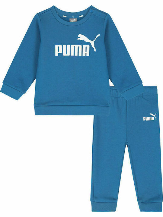 PUMA Παιδικό Σετ Φόρμας Μπλε 2τμχ Minicats Crew