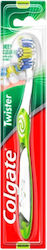 Colgate Twister Fresh Manual Toothbrush Medium Green 1pcs