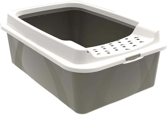 Rotho My Pet Bonnie Eco Cat Basin Gray L57.2 x W39.3 x H20.9cm