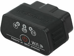 Konnwei Instrument de diagnosticare auto ELM 327 OBD 2 cu WiFi