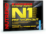 Nutrend N1 Pre-Workout Special Food Supplement 17gr Blue Raspberry