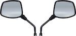 Motorcycle Mirrors Black 2pcs