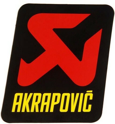 Akrapovic Διακοσμητικό Αυτοκόλλητο A166 Πολύχρωμο